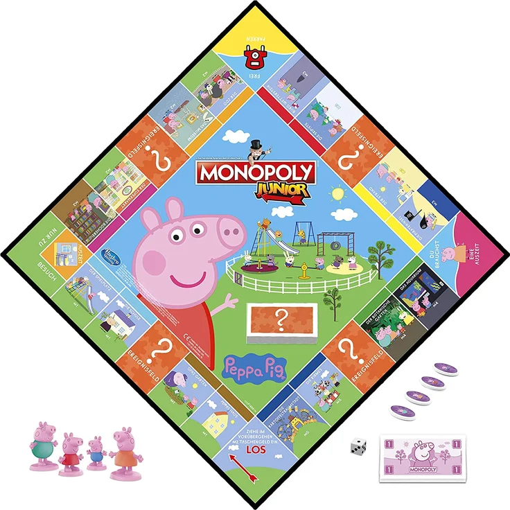 Hasbro Peppa Pig Monopoly – Bild 3