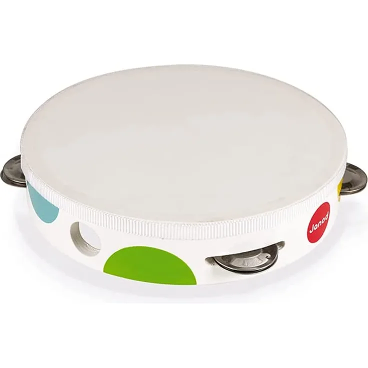 Janod – J07601 – Musikinstrument – Confetti Trommeln