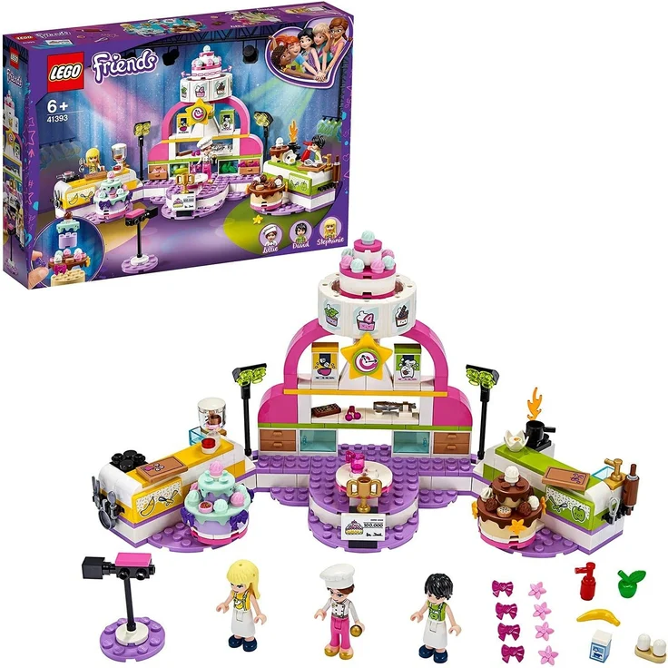 LEGO 41393 Friends Die große Backshow mit Stephanie und Kuchen – Bild 1