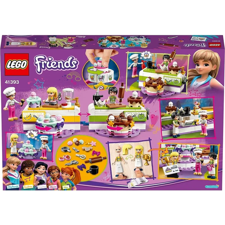 LEGO 41393 Friends Die große Backshow mit Stephanie und Kuchen – Bild 8