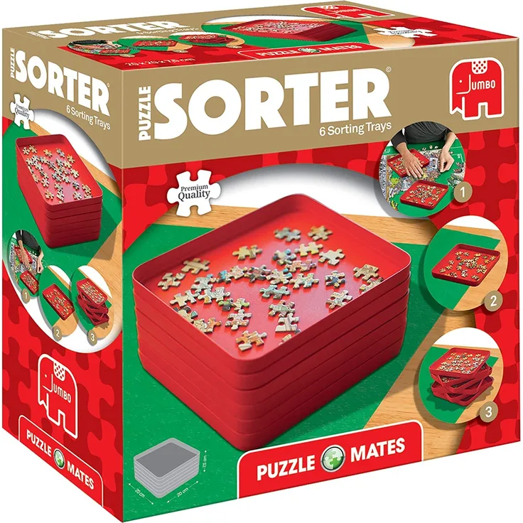 Puzzle Sortierer 20 x 20 cm große Stücke 6
