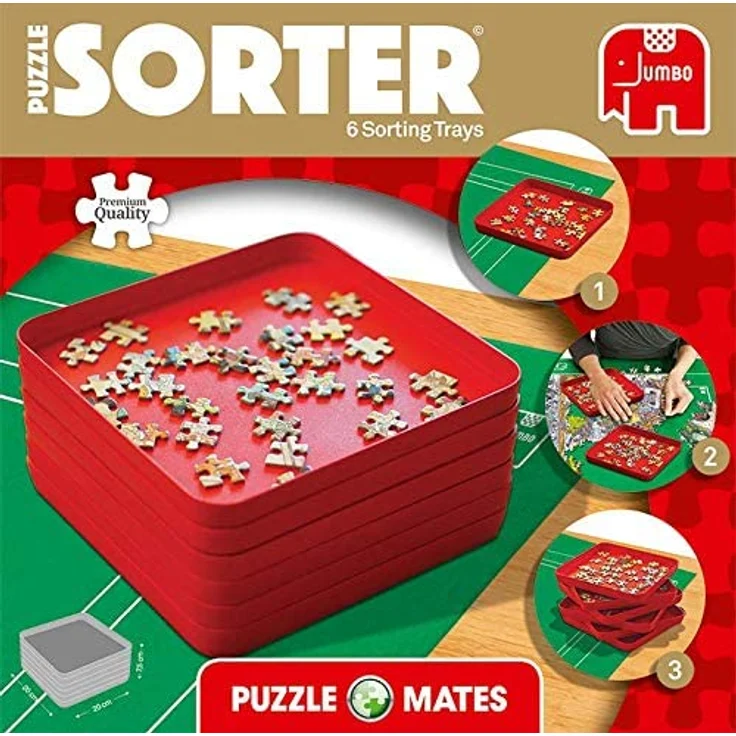 Puzzle Sortierer 20 x 20 cm große Stücke 6 – Bild 12