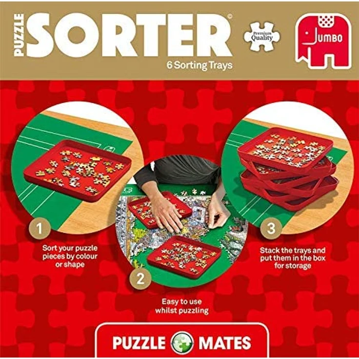 Puzzle Sortierer 20 x 20 cm große Stücke 6 – Bild 13
