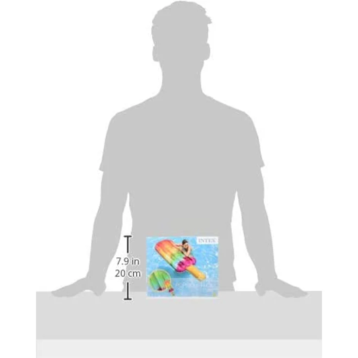 Intex Luftmatratze Eis am Stiel 183 x 66 cm – Bild 7