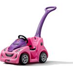 Step 2 Rutscher mit Schiebestange, rosa, Rutscherauto für Kleinkinder