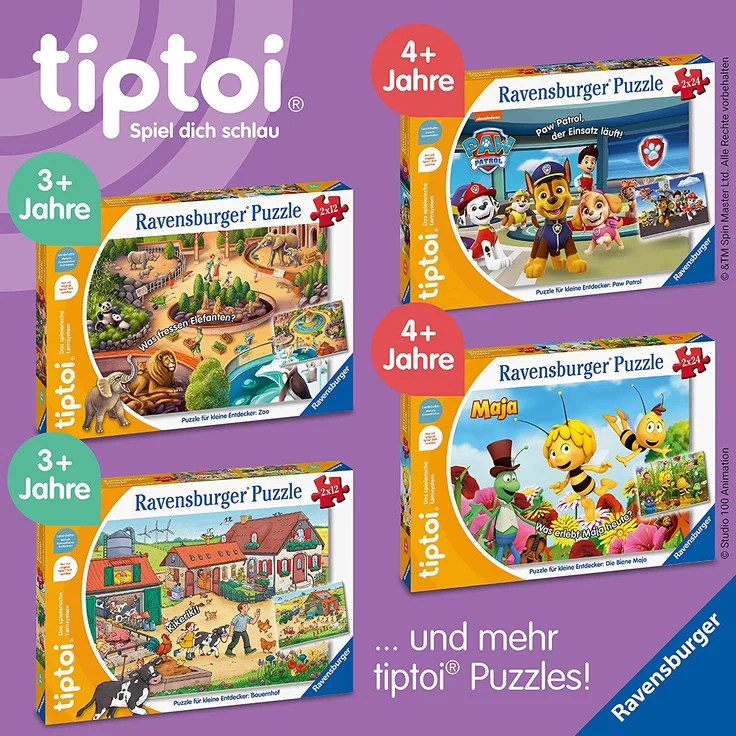 Ravensburger - tiptoi® Puzzle für kleine Entdecker: Peppa Pig – Bild 8
