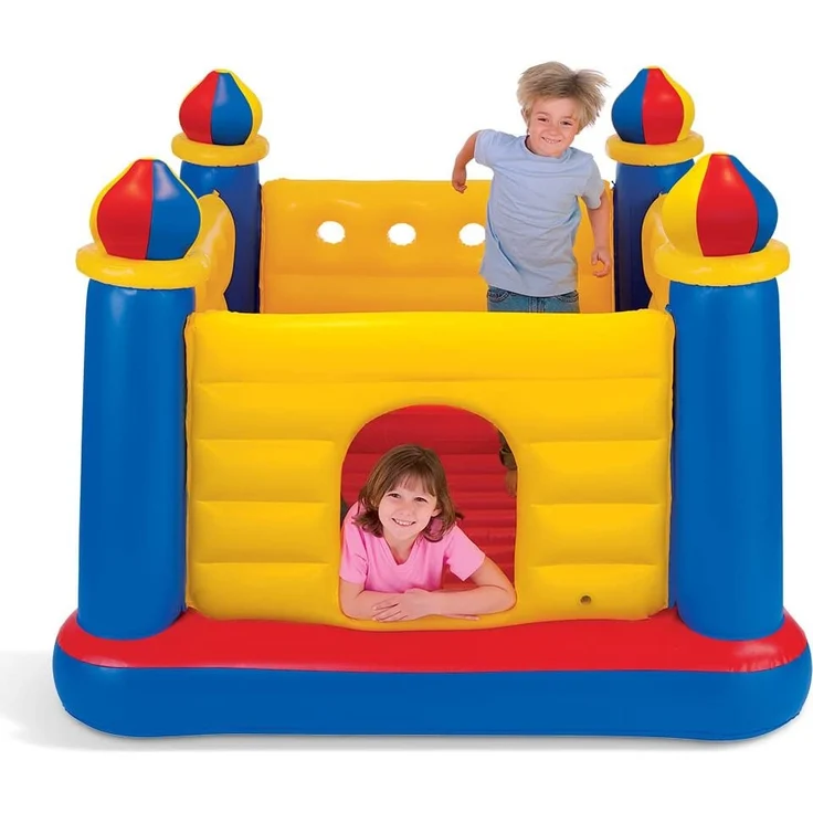 Intex Jump-O-Lene Castle Bouncer - Aufblasbare Hüpfburg - 175 x 175 x 135 cm – Bild 8