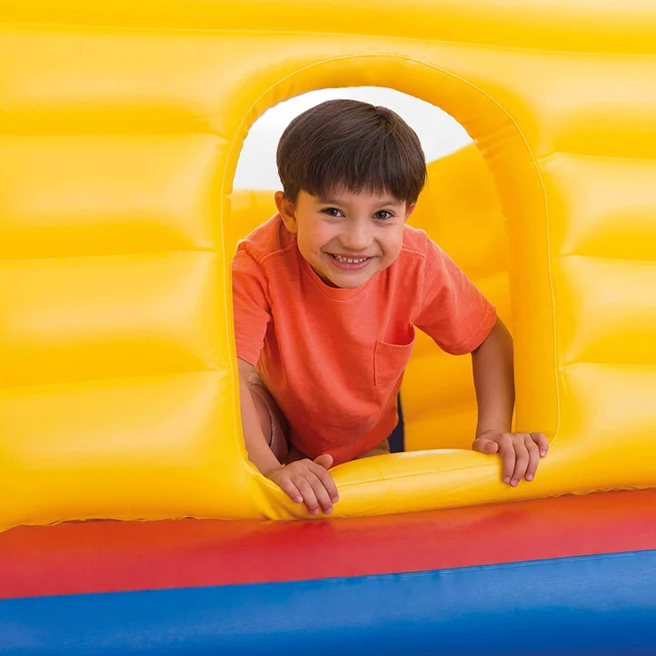 Intex Jump-O-Lene Castle Bouncer - Aufblasbare Hüpfburg - 175 x 175 x 135 cm – Bild 4