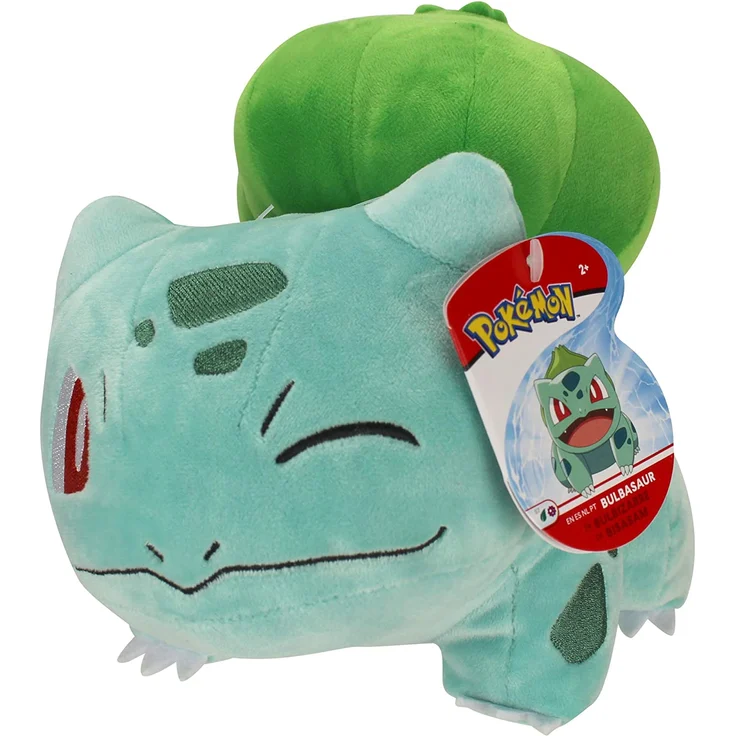 Pokemon Plüschfigur Bisasam (20 cm) – Bild 5