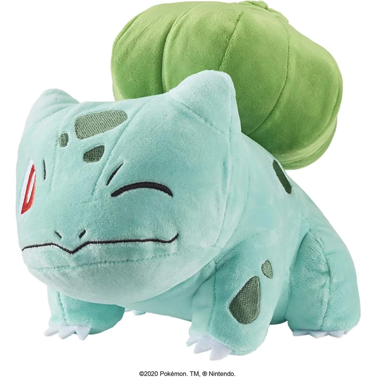 Pokemon Plüschfigur Bisasam (20 cm) – Bild 2