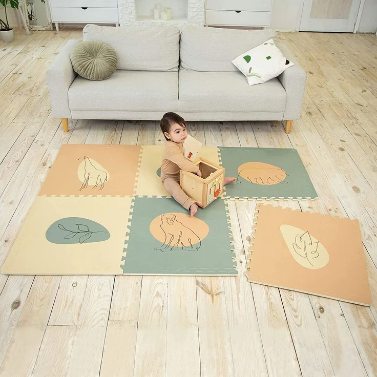 Hakuna Matte XXL Puzzlematte – Jungle Sunset 180x120 cm – Bild 6