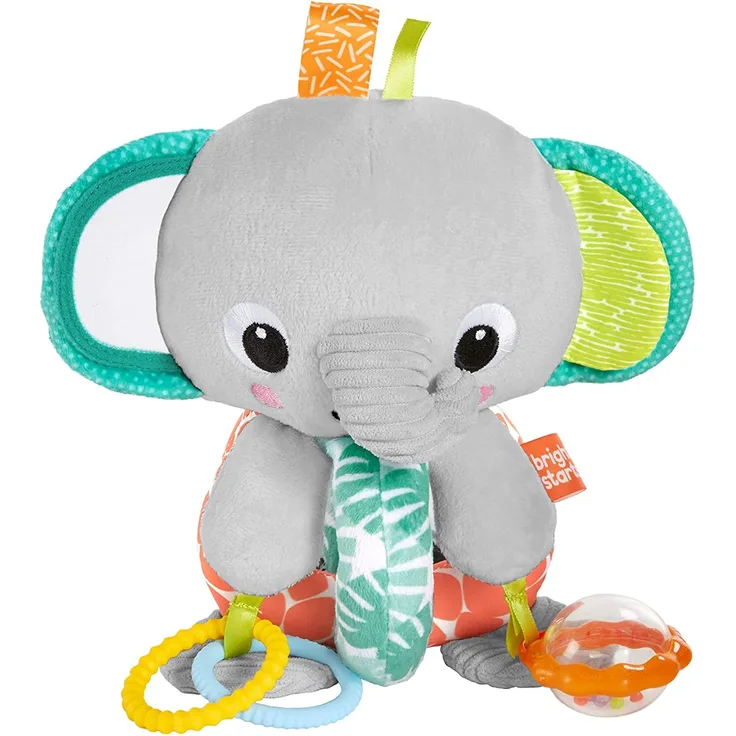 Bright Starts, Plüschtier, Elefant