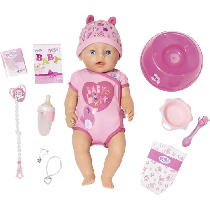 Zapf 826065 - BABY born - Puppe, Soft Touch, 43 cm, Girl