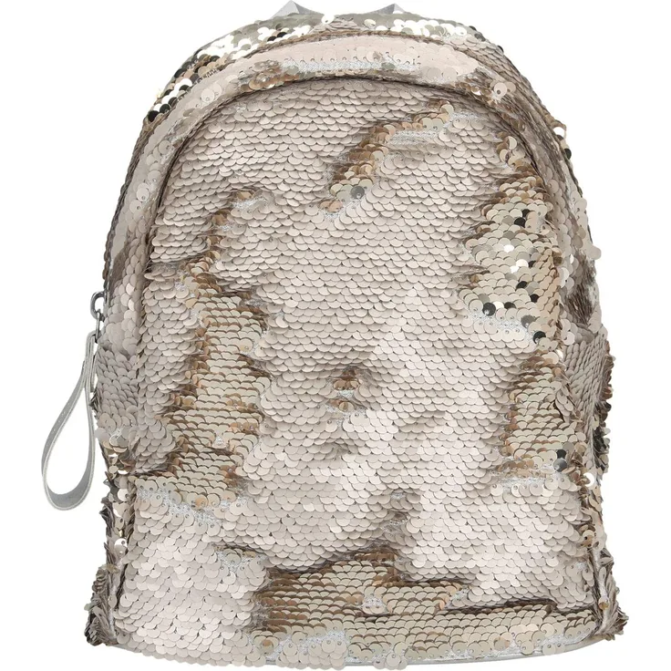 Depesche 10475 Rucksack mit Streichpailetten, TOPModel, Gold, bunt
