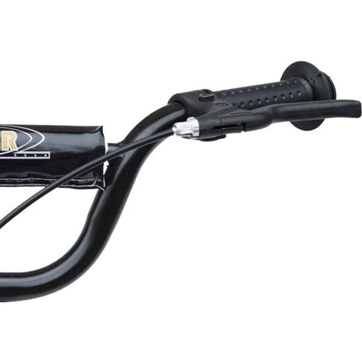 Kinderroller Anti-Rutsch Trittfläche, Metallfahrradständer zum Parken, (Farbe: rot) – Bild 8