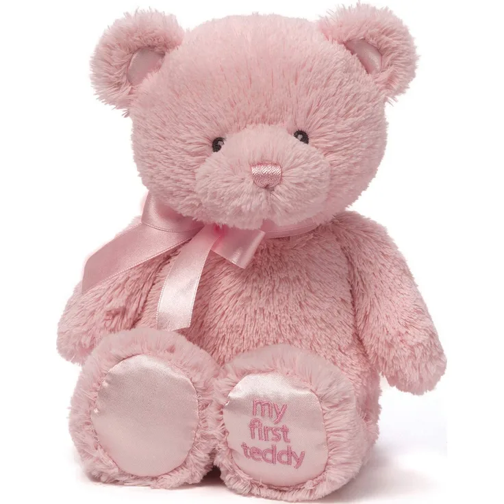 GUND Plüschtier Mein erstes Bär, rosa, 25 cm, 6055510