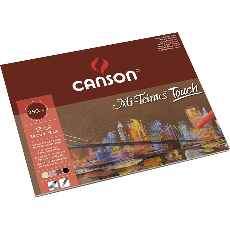 200005424 mi-teintes Touch Pad, 24 cm x 32 cm, 12 Blatt – Bild 2