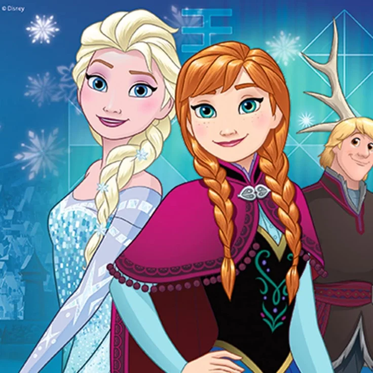 Ravensburger Kinderpuzzle 09074 - Frozen - Nordlichter - 2 x 24 Teile – Bild 4