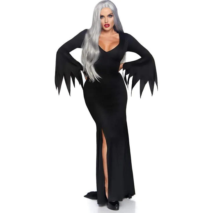Leg Avenue 3744 - Maxi Gothic Kleid , Größe S/M (EUR 36-38)