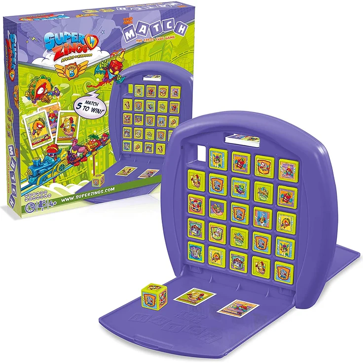 TOP TRUMPS MATCH - SuperZings - SuperZings Series 5 - Alter 4+ - Multilingual – Bild 3