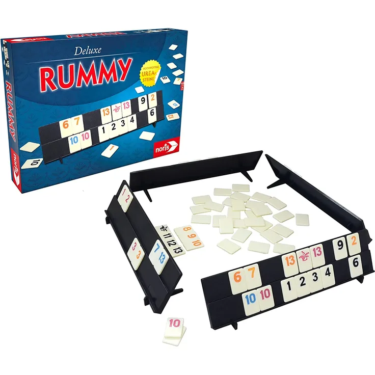 noris 606101779 Rummy, Deluxe Set, Familienspiel - Preisvergleich