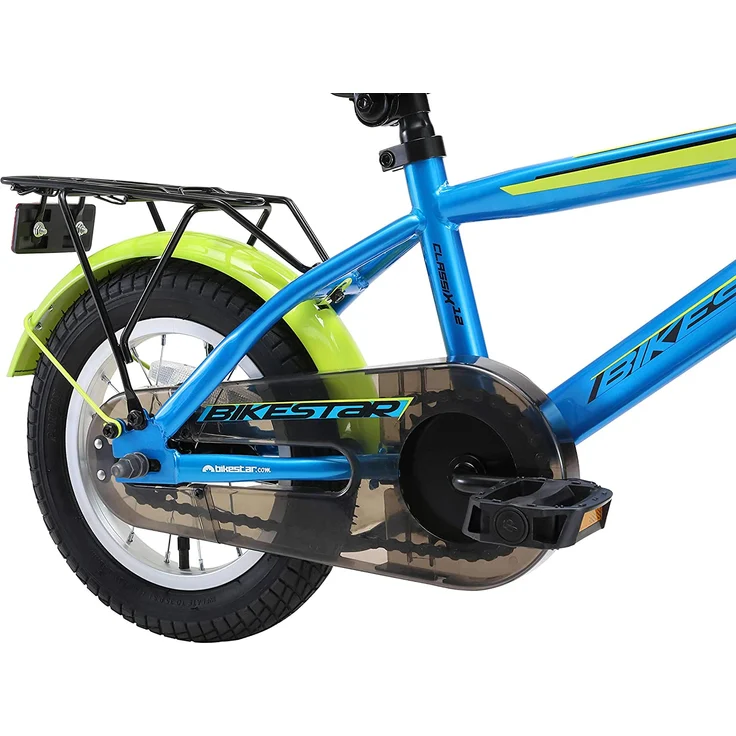 Bikestar Modern Kinderfahrrad 12 Zoll - Blau Grün – Bild 6