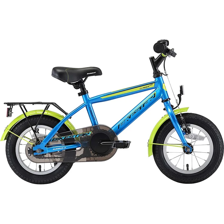 Bikestar Modern Kinderfahrrad 12 Zoll - Blau Grün – Bild 2