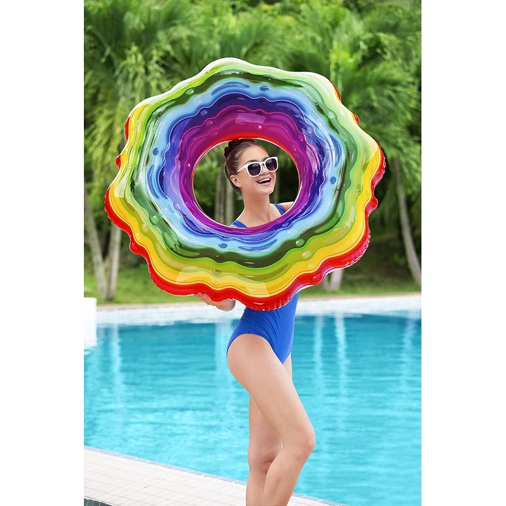 Bestway Schwimmring „Rainbow Ribbon“ 115 cm - Preisvergleich – Bild 9