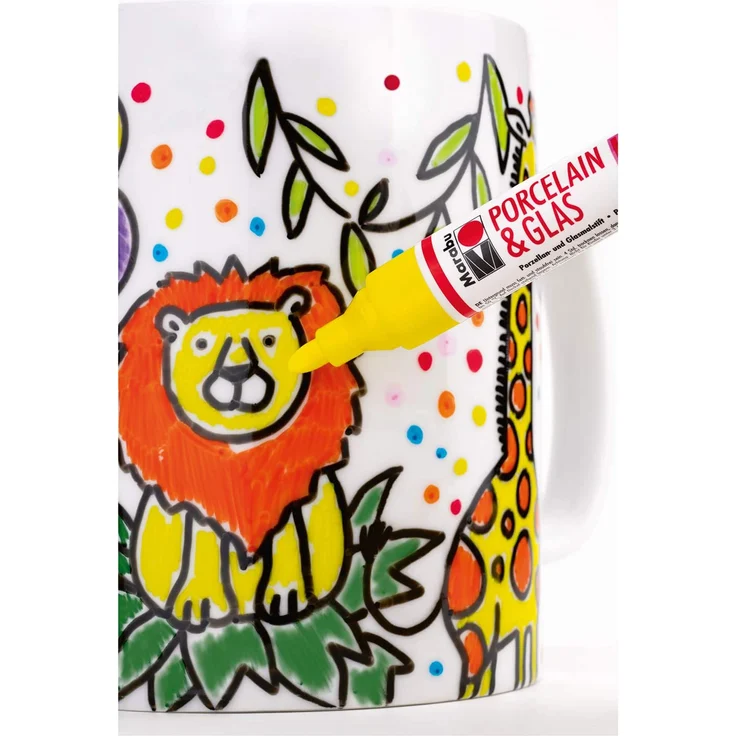 Marabu KiDS - Stifte-Set - Porzellan & Glas – Bild 9