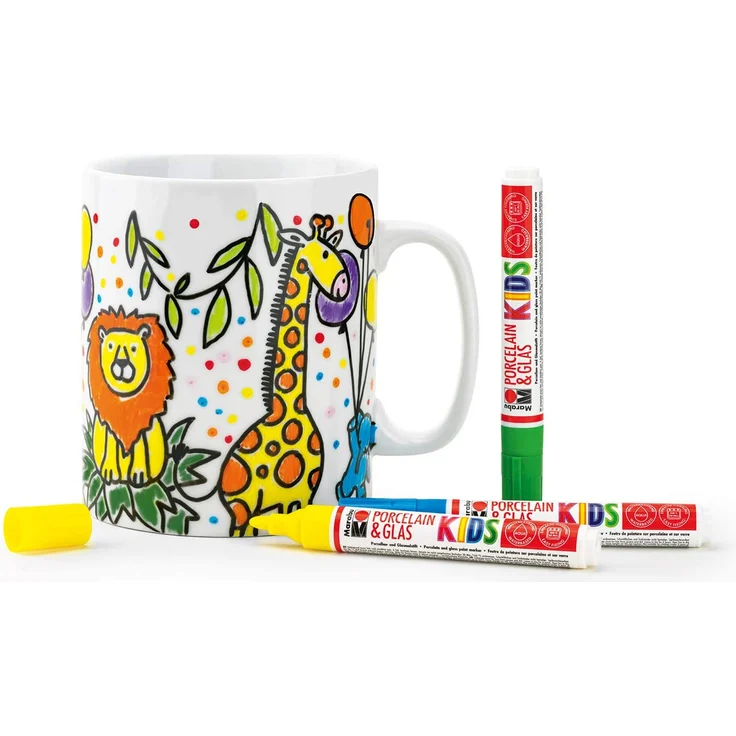 Marabu KiDS - Stifte-Set - Porzellan & Glas – Bild 8