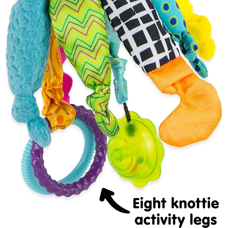 Lamaze Baby Spielzeug Captain Calamari, die Piratenkrake Clip & Go - hochwertiges Kleinkindspielzeug - Greifling Anhänger zur Stärkung der Eltern-Kind-Bindung - ab 0 Monate - Preisvergleich – Bild 5