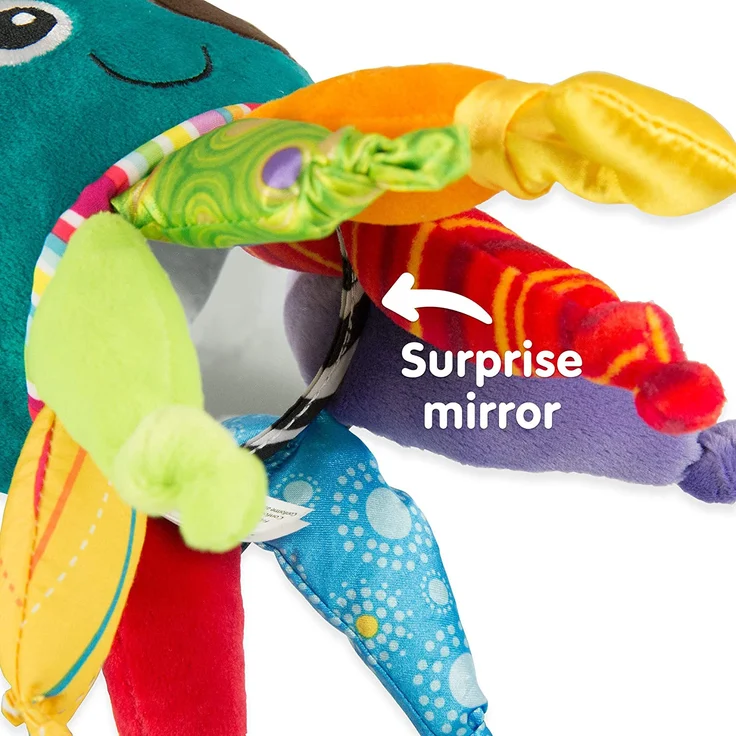 Lamaze Baby Spielzeug Captain Calamari, die Piratenkrake Clip & Go - hochwertiges Kleinkindspielzeug - Greifling Anhänger zur Stärkung der Eltern-Kind-Bindung - ab 0 Monate - Preisvergleich – Bild 4