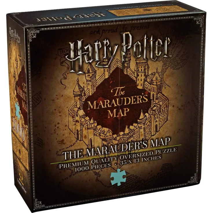 The Noble Collection Marauders Map 1,000pc Jigsaw Puzzle