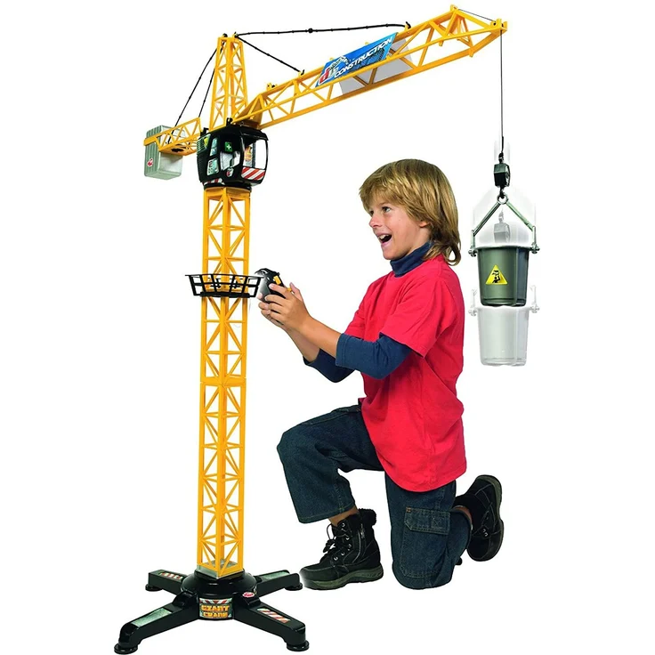 Dickie Toys 203462411 Giant Crane elektrischer Spielzeug Kran, ferngesteuert, 100 cm hoch – Bild 4
