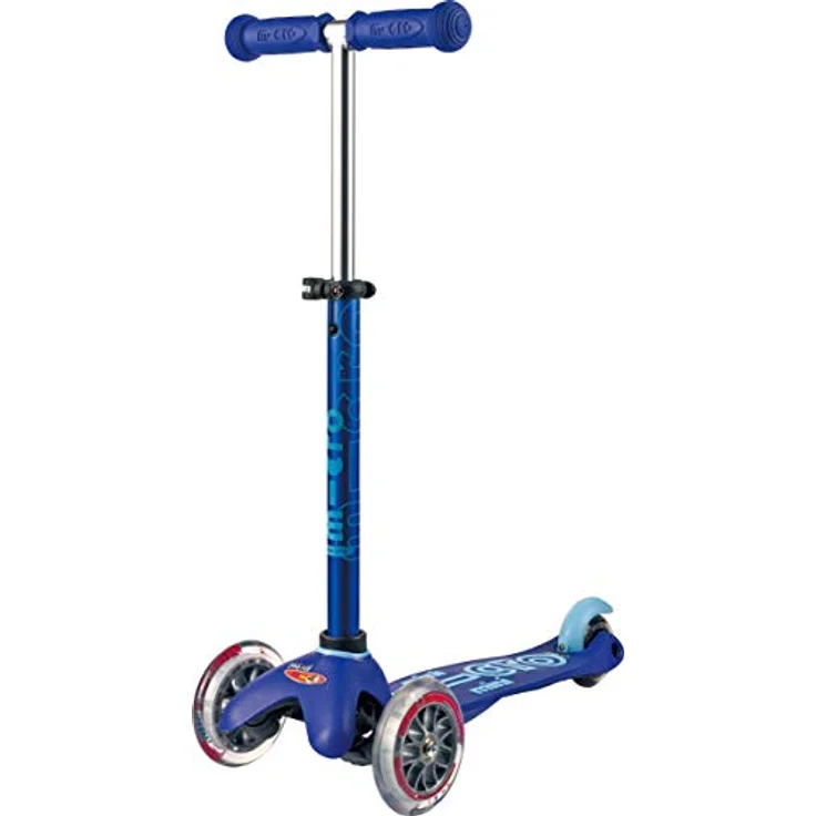 Micro Mobility MMD006 Mini Micro Deluxe Tretroller, Blau – Bild 1