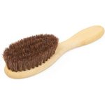 GRÜNSPECHT Natürliche Rosshaarbürste für Babys und Kleinkinder, bei Milchschorf & Kopfbelag, aus Buchenholz und Rosshaar, hergestellt in Deutschland (605-00)