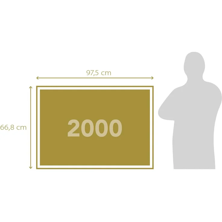 Clementoni 32557.3 - Puzzle 'Museum Kollektion - Antike Karte', 2000 Teile - Preisvergleich – Bild 3