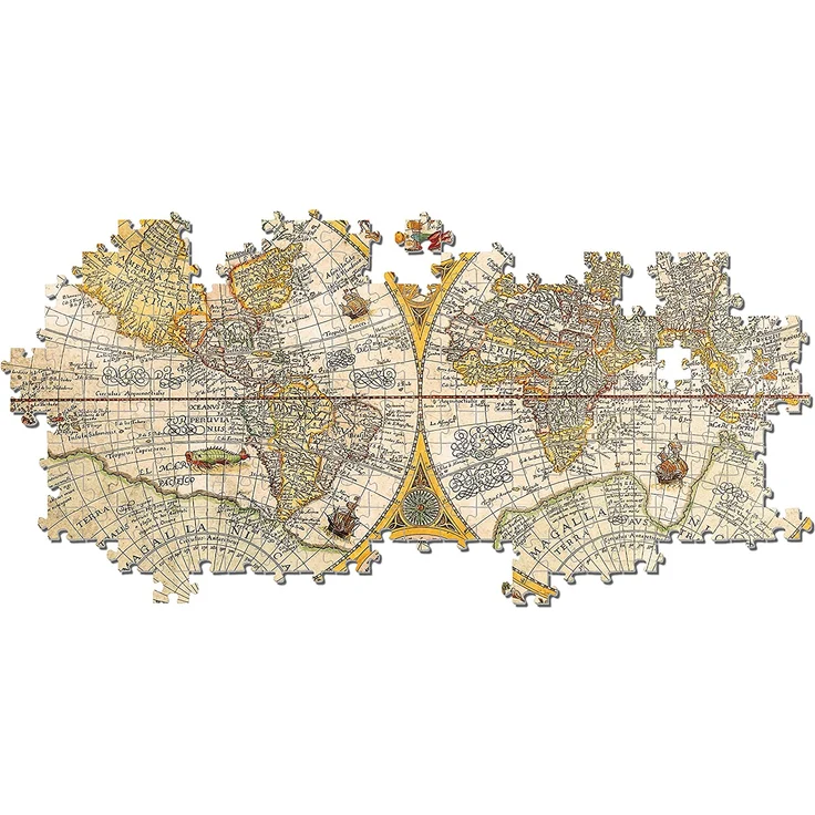 Clementoni 32557.3 - Puzzle 'Museum Kollektion - Antike Karte', 2000 Teile - Preisvergleich – Bild 4