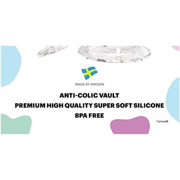 Twistshake 78020 Anti-Colic, Flaschensauger Medium, 2 Monate Plus, transparent – Bild 4