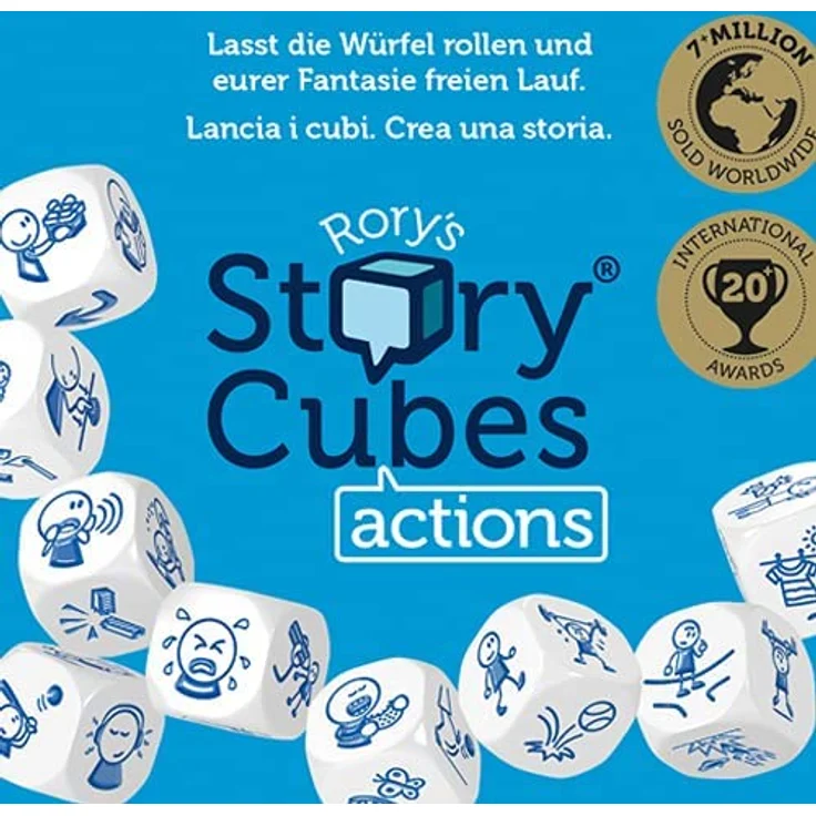 Hutter 603987 - Story Cubes Actions, Würfelspiel - Preisvergleich – Bild 6