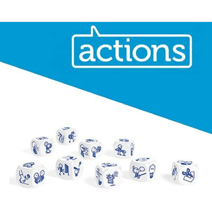 Hutter 603987 - Story Cubes Actions, Würfelspiel - Preisvergleich – Bild 5