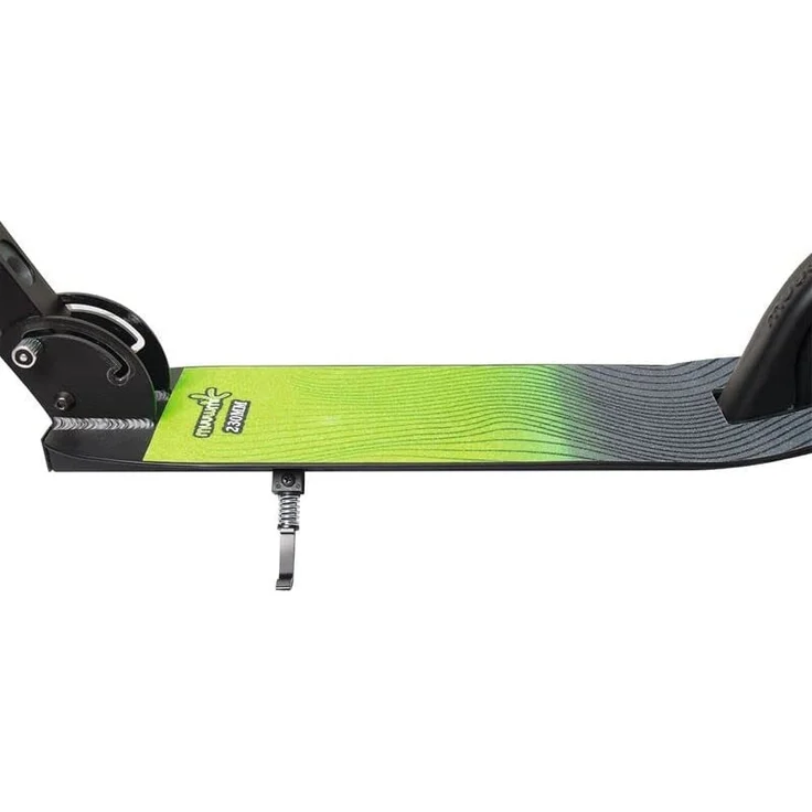 Muuwmi Unisex Jugend Aluminium Scooter Pro 230 mm, schwarz/grün, One Size – Bild 5