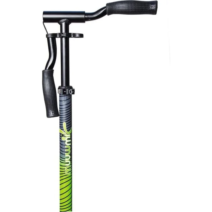 Muuwmi Unisex Jugend Aluminium Scooter Pro 230 mm, schwarz/grün, One Size – Bild 4