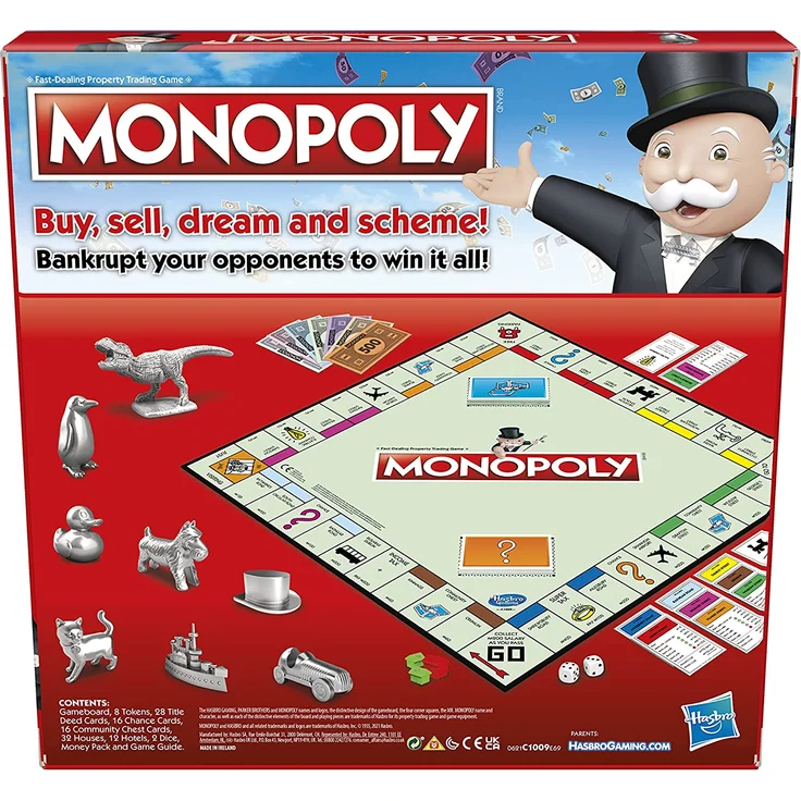 Hasbro Monopoly Classic (2022 Refresh) (English) – Bild 2