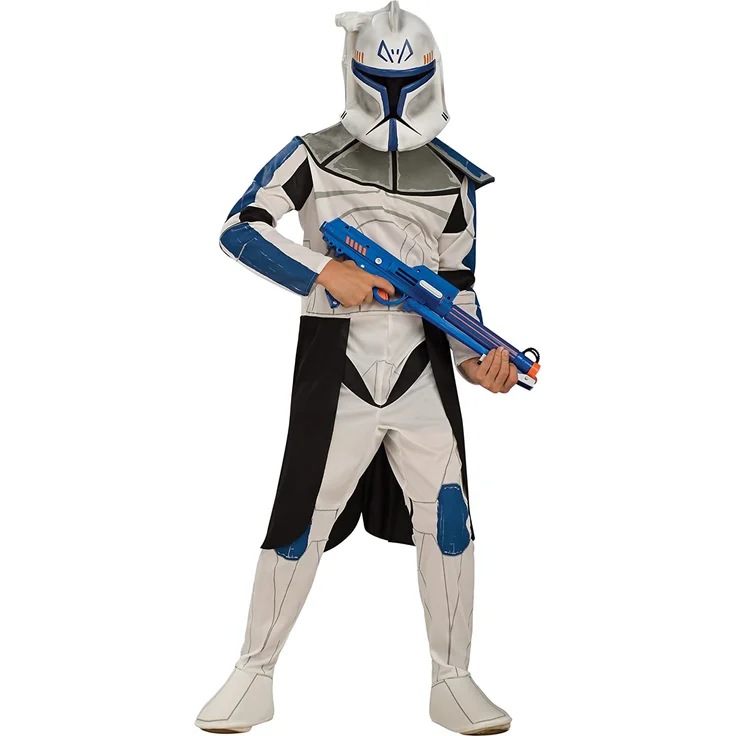 Rubie's 3 41086 (Grösse S) - Clone Wars - Clonetrooper Rex Kinderkostüm – Bild 2