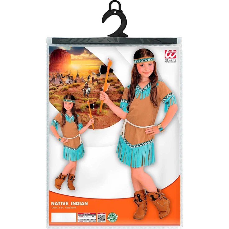 Widmann - Kinderkostüm Indianerin – Bild 2