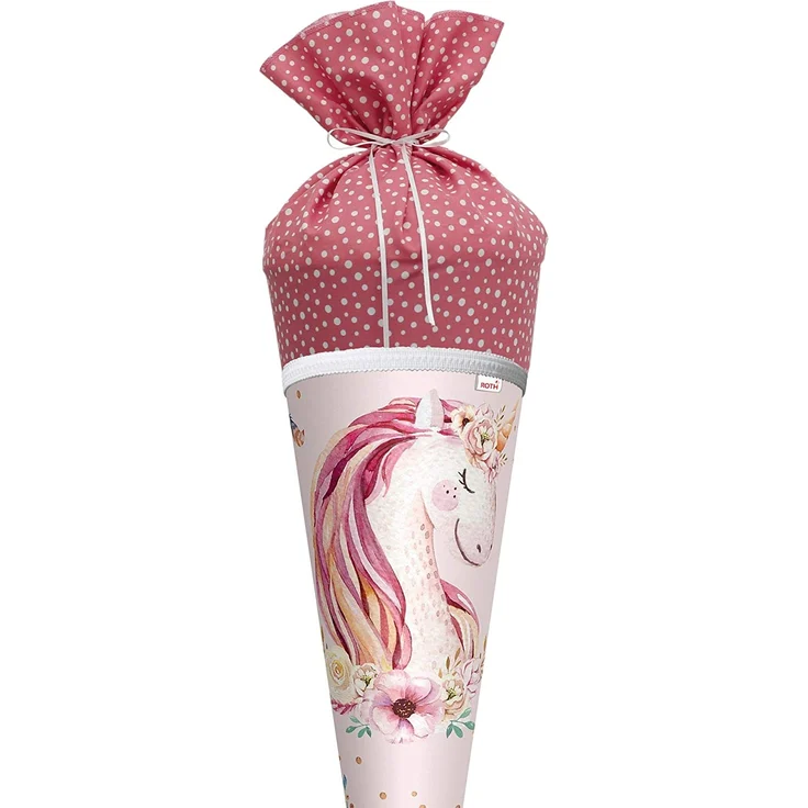 Roth Schultüte 70 cm - Lieblingsstück Einhornträume, Stoff - Preisvergleich – Bild 2