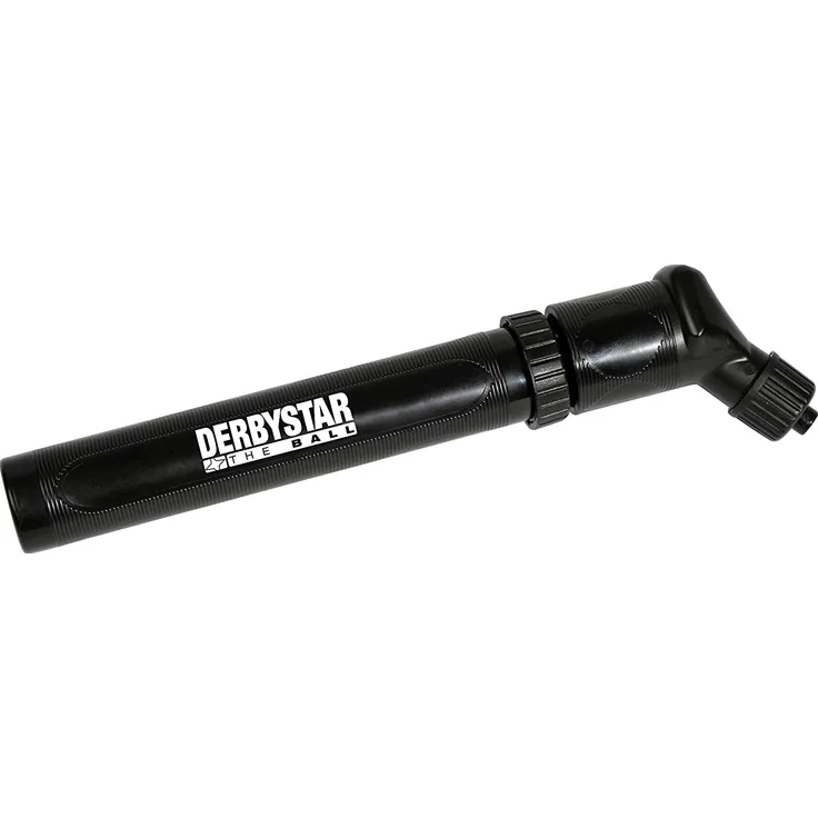 Derbystar 'Ballpumpe Micro', mit Metallnippel, schwarz