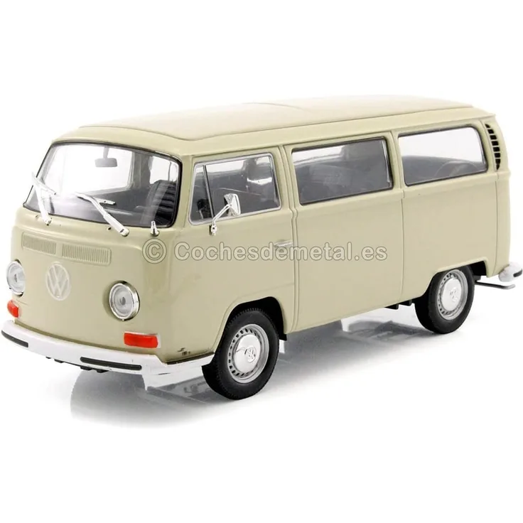 Welly 22472 VW T2 Bus beige 1972 Maßstab 1:24 Modellauto