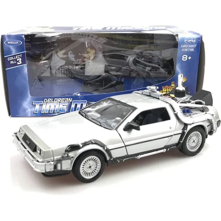 Welly 327 700 9 Delorean, bunt